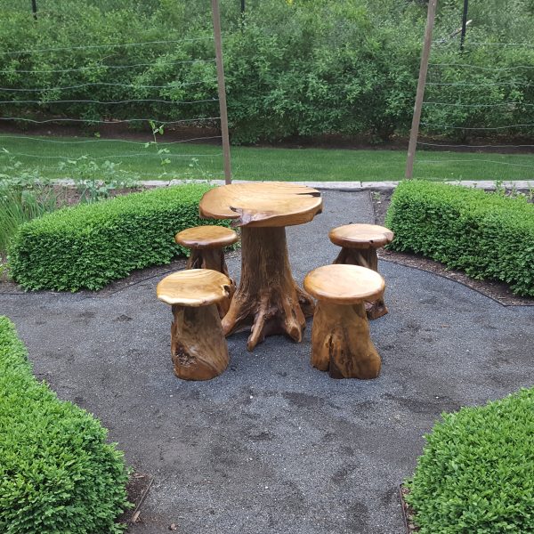 teak table